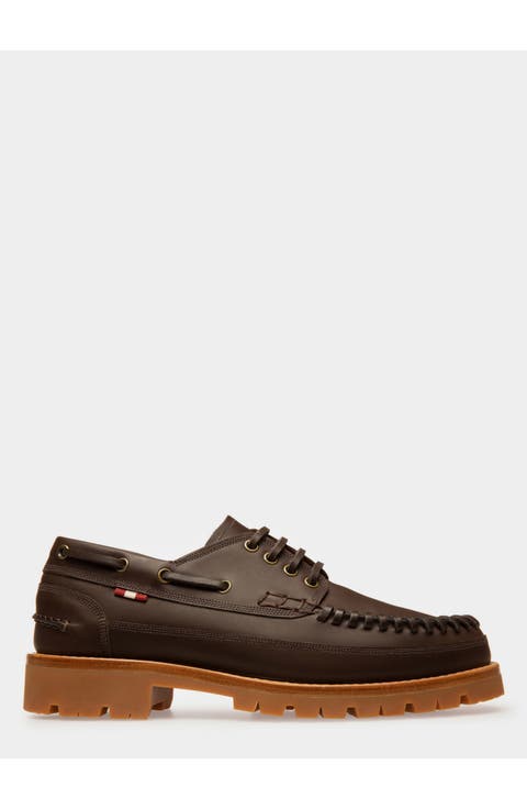 Tristan Leather Moccasin