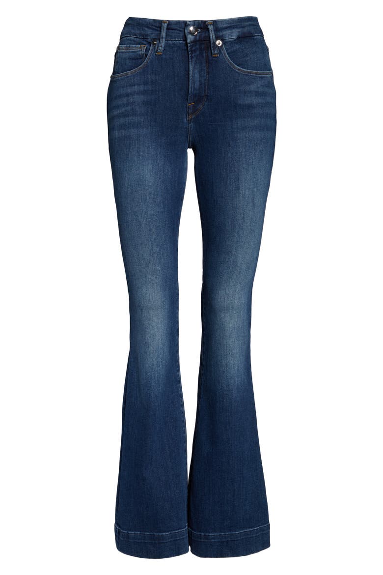 Good Flare Trouser Jeans, Alternate, color, BLUE293