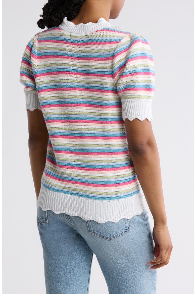 Stripe Cardigan, Alternate, color, PINK FLING COMBO