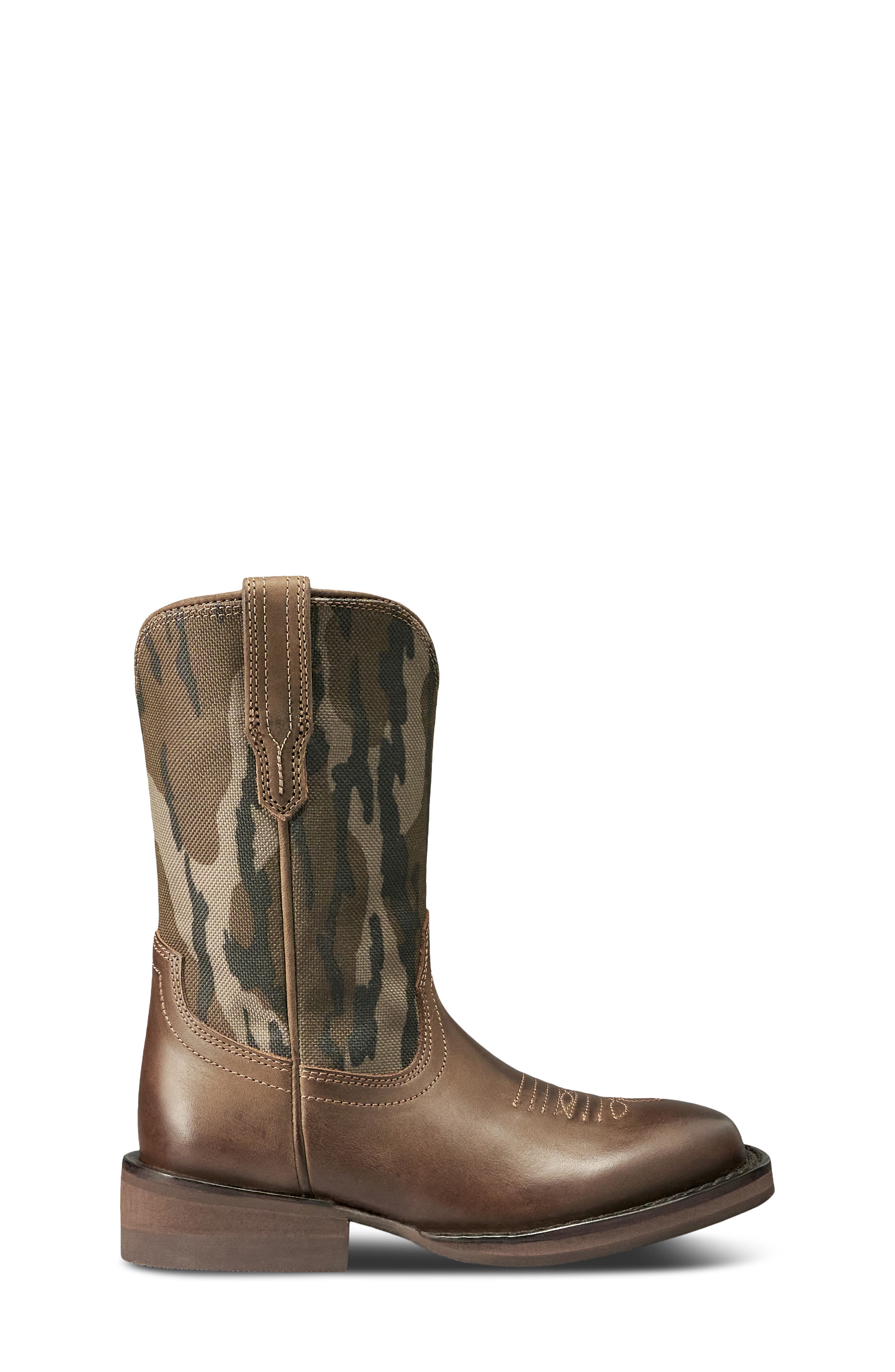 Kids' Tecovas x Mossy Oak Doc Cowboy Boot, Alternate, color, ORIGINAL BOTTOMLAND