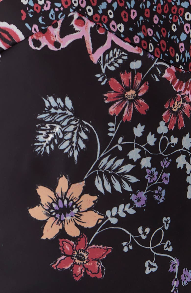 Free People Your Better Side Floral Midi Slipdress, Alternate, color, 