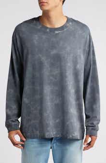 Cliff Washed Tie Dye Long Sleeve T-Shirt