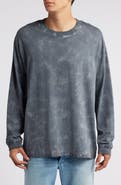 rag & bone Cliff Washed Tie Dye Long Sleeve T-Shirt