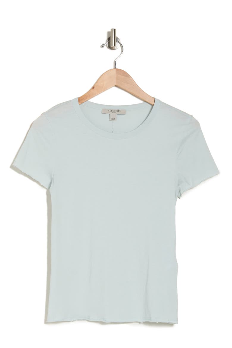Bela Cotton T-Shirt, Alternate, color, ICE BLUE