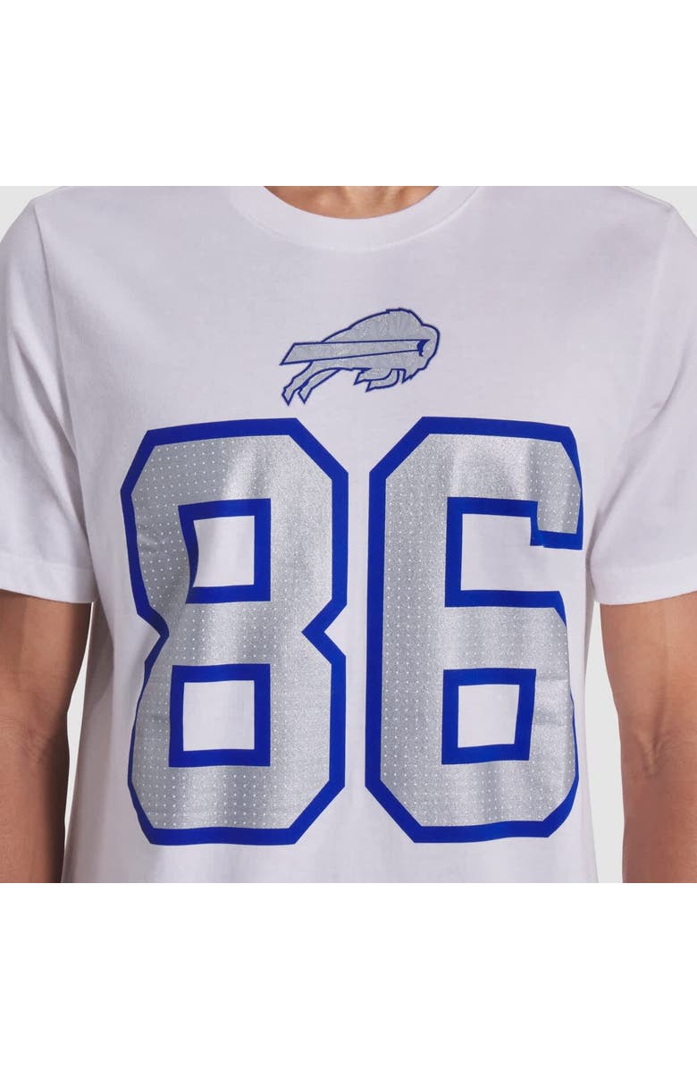 Nike Men's Nike Dalton Kincaid White Buffalo Bills 2025 Rivalries Collection Player Name & Number T-Shirt, Alternate, color, White