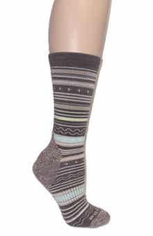 Fair Isle Merino Wool Blend Socks