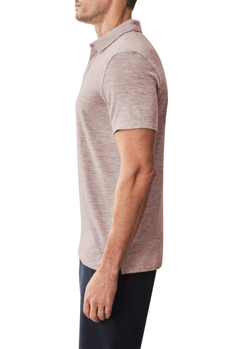 Robert Barakett Payne Space Dye Jacquard Polo, Alternate, color, Pink