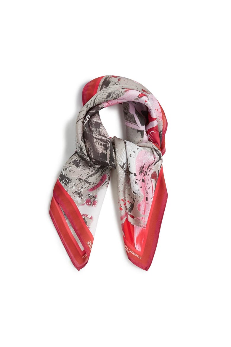 Women's Graffiti Bandana, Alternate, color, Painters Print AOP Pink