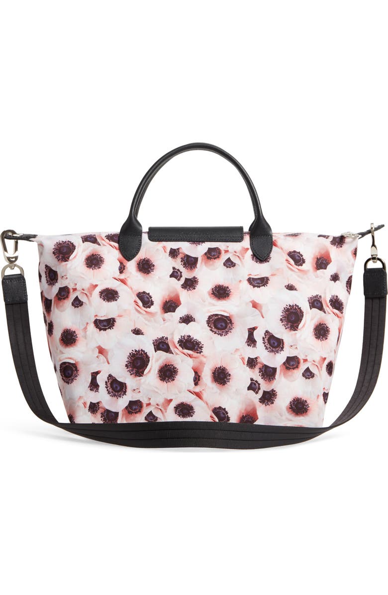 Longchamp Medium Le Pliage Anemone Print Tote, Alternate, color,