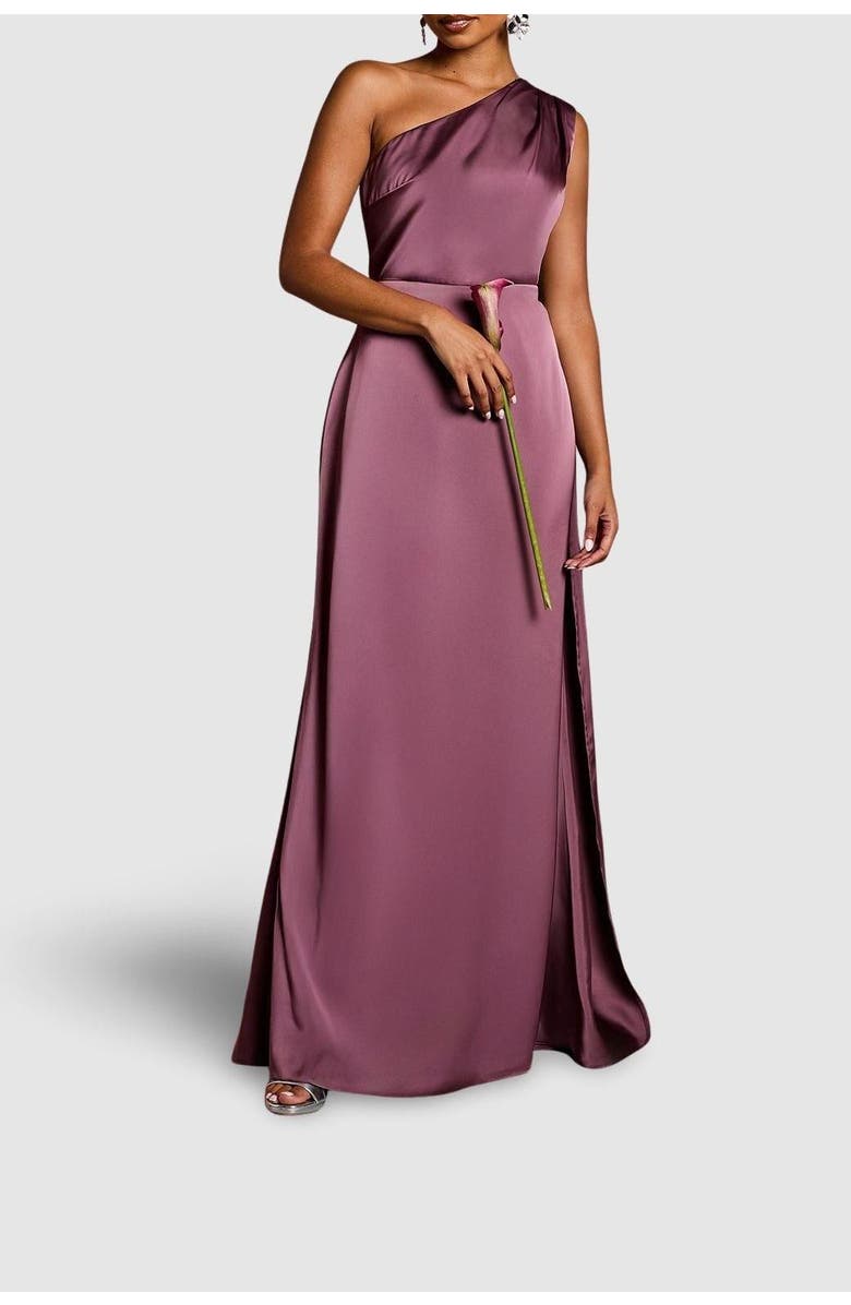 Coast Petite One Shoulder Maxi Dress, Alternate, color,
