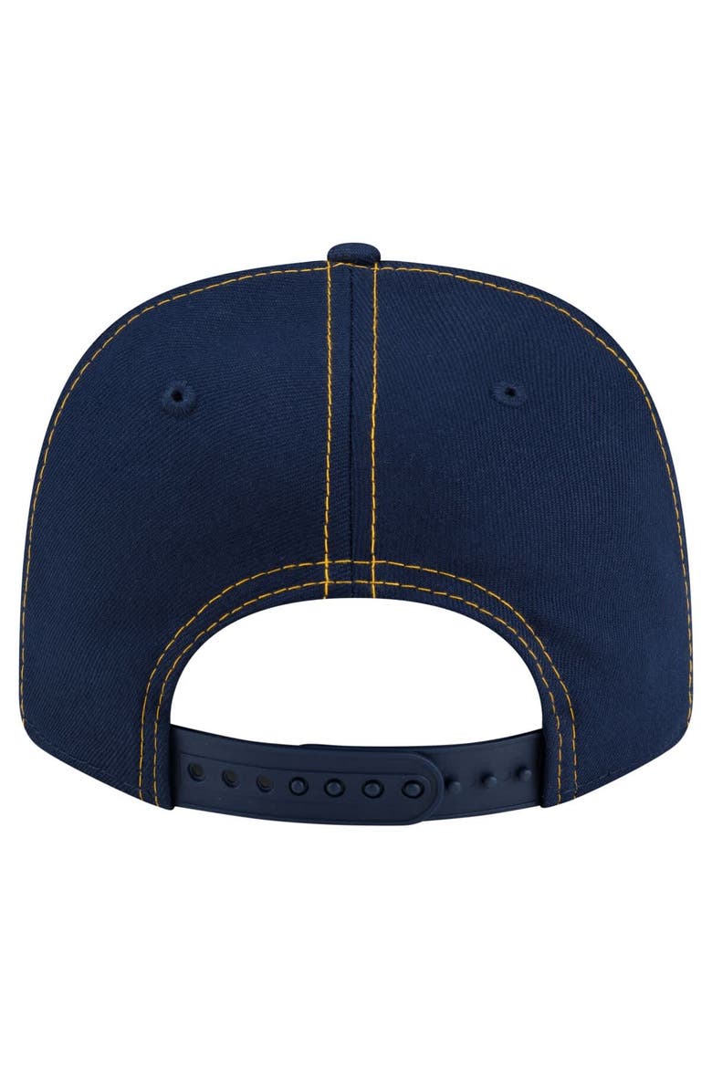 Men's New Era  Navy Connor Zilisch Trackhouse Driver Firesuit 9SEVENTY Adjustable Hat, Alternate, color, Navy