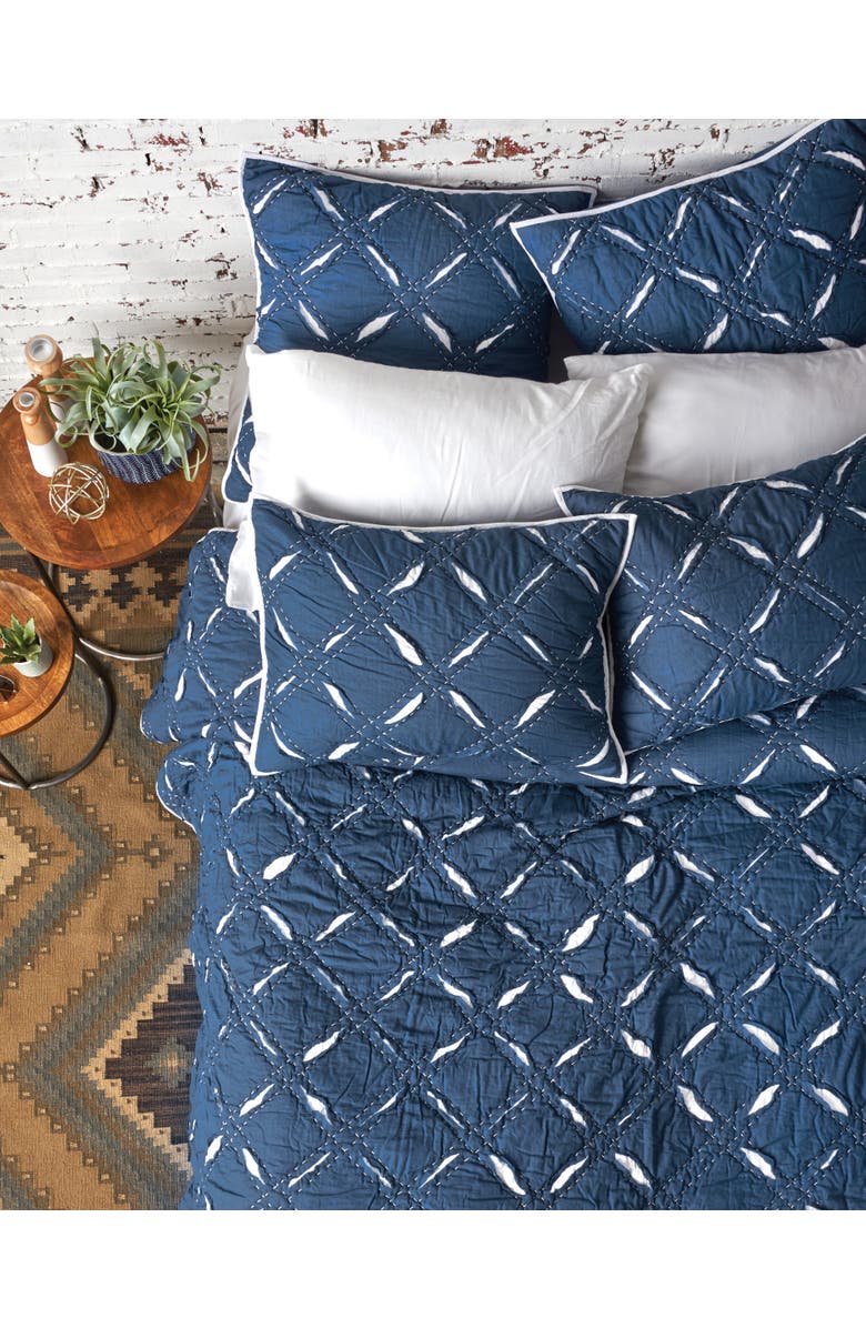 carol & frank Parker Quilt, Alternate, color, Blue