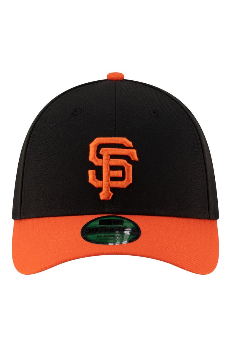 Men's New Era  Black San Francisco Giants Alternate Player Replica 39THIRTY M-Crown Flex Hat, Alternate, color, Black