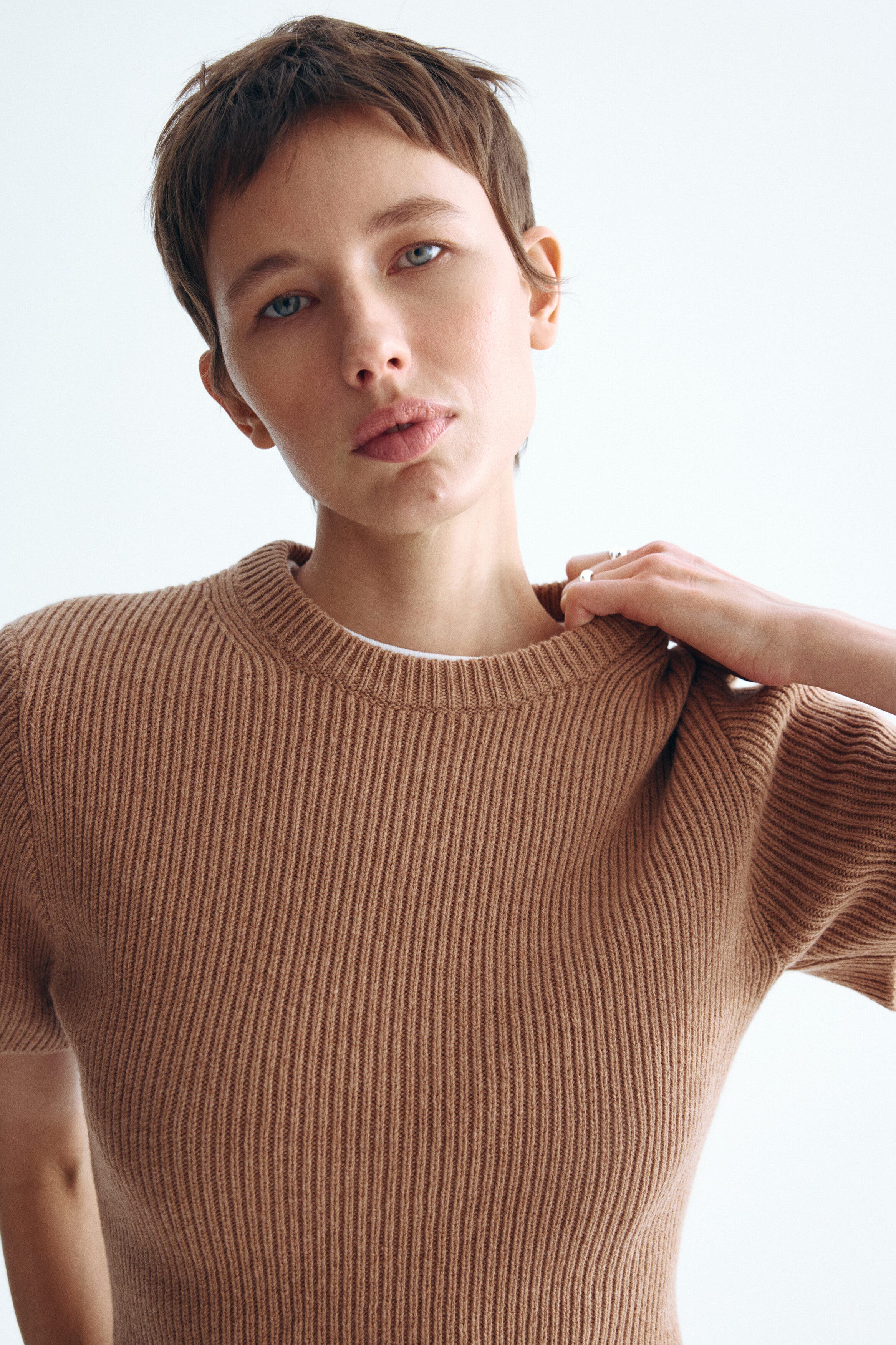 Wool-blend T-shirt - image 2