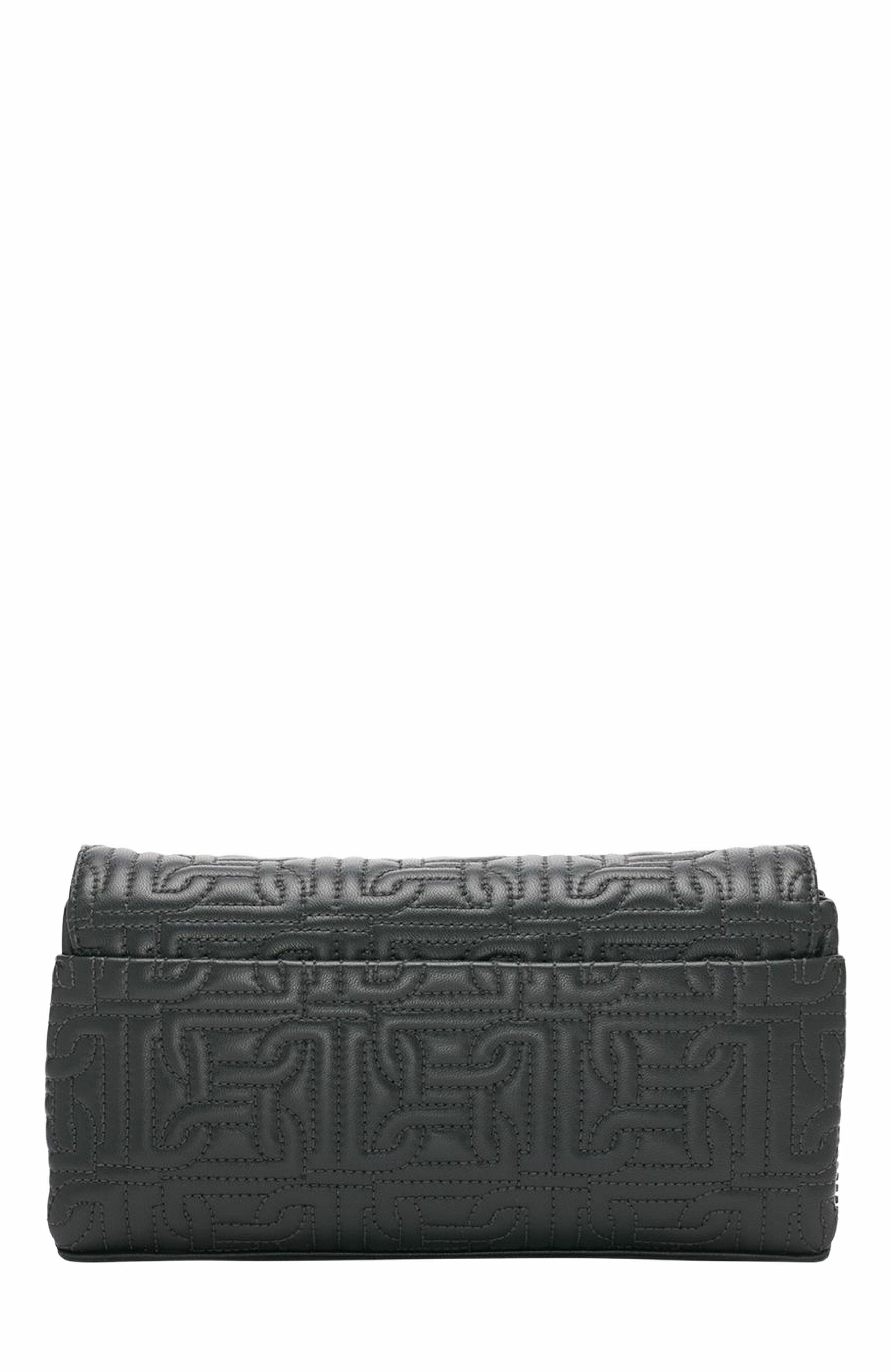 DKNY Delanie Clutch, Alternate, color, Blk/Black