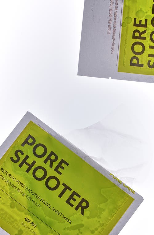 Returnu Poreshooter Facial Sheet Mask