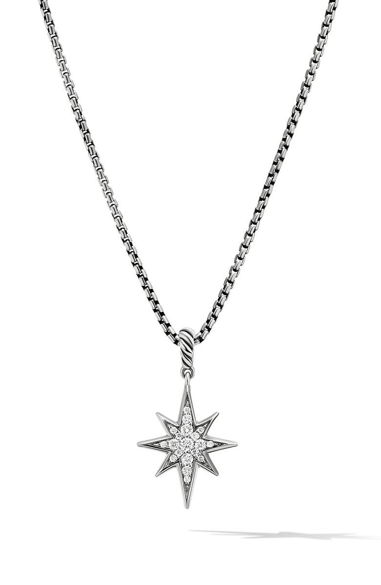 David Yurman Northstar Pendant Necklace, Main, color, 