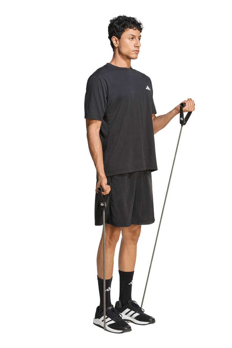 Essentials Woven Performance Shorts, Alternate, color, BLACK