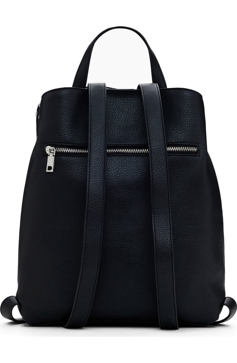 Desigual Mickey Mouse<sup>™</sup> Medium Faux Leather Stud Backpack, Alternate, color,