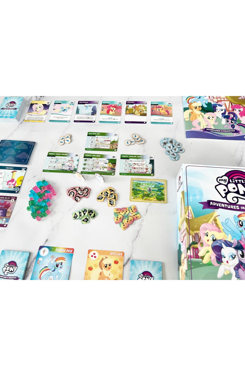 Renegade Game Studios My Little Pony Adventures In Equestria Deckbuilding Game, Alternate, color, Multicolored