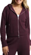 Beyond Yoga Rest Day Waffle Full Zip Hoodie