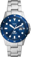 Fossil Blue Dive Bracelet Watch, 42mm