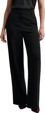 The Fold Adelaide Clever Crepe Wide Leg Trousers