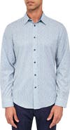 Brooklyn Brigade Watercolor Geometric Long Sleeve Shirt