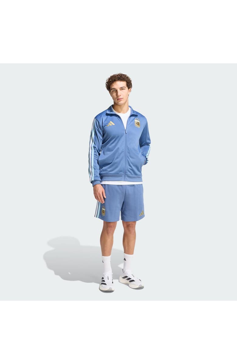 adidas Men's adidas Blue Argentina National Team FIFA x World Cup Alphaskin Full-Zip Track Top, Alternate, color, Blue