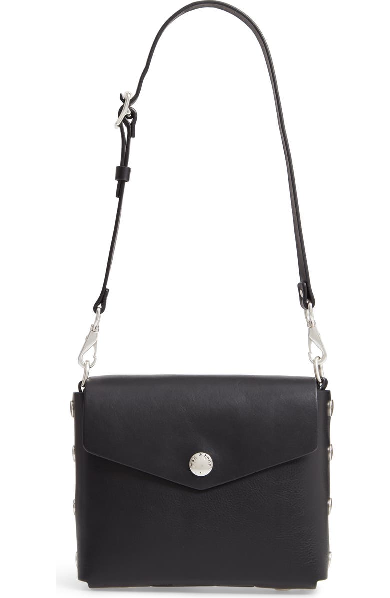 rag & bone Atlas Concept Leather Shoulder Bag, Alternate, color,