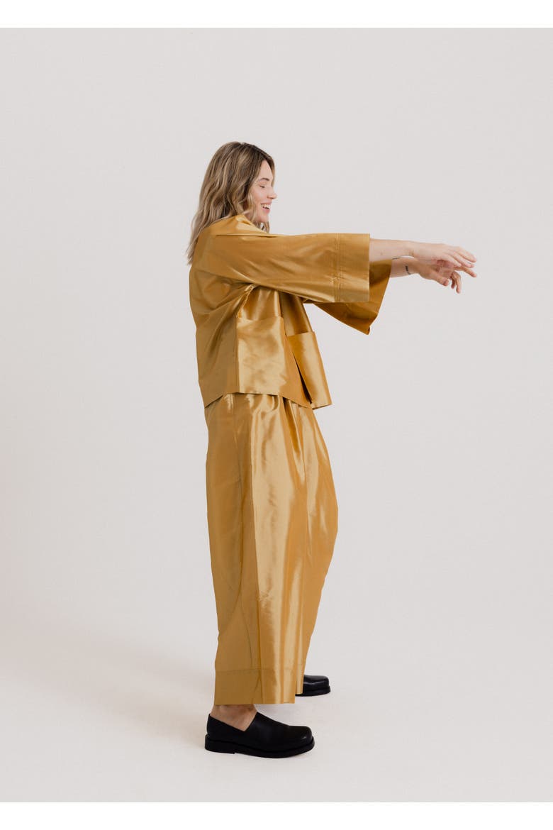 Long Sleeve Jacket, Alternate, color, Gold