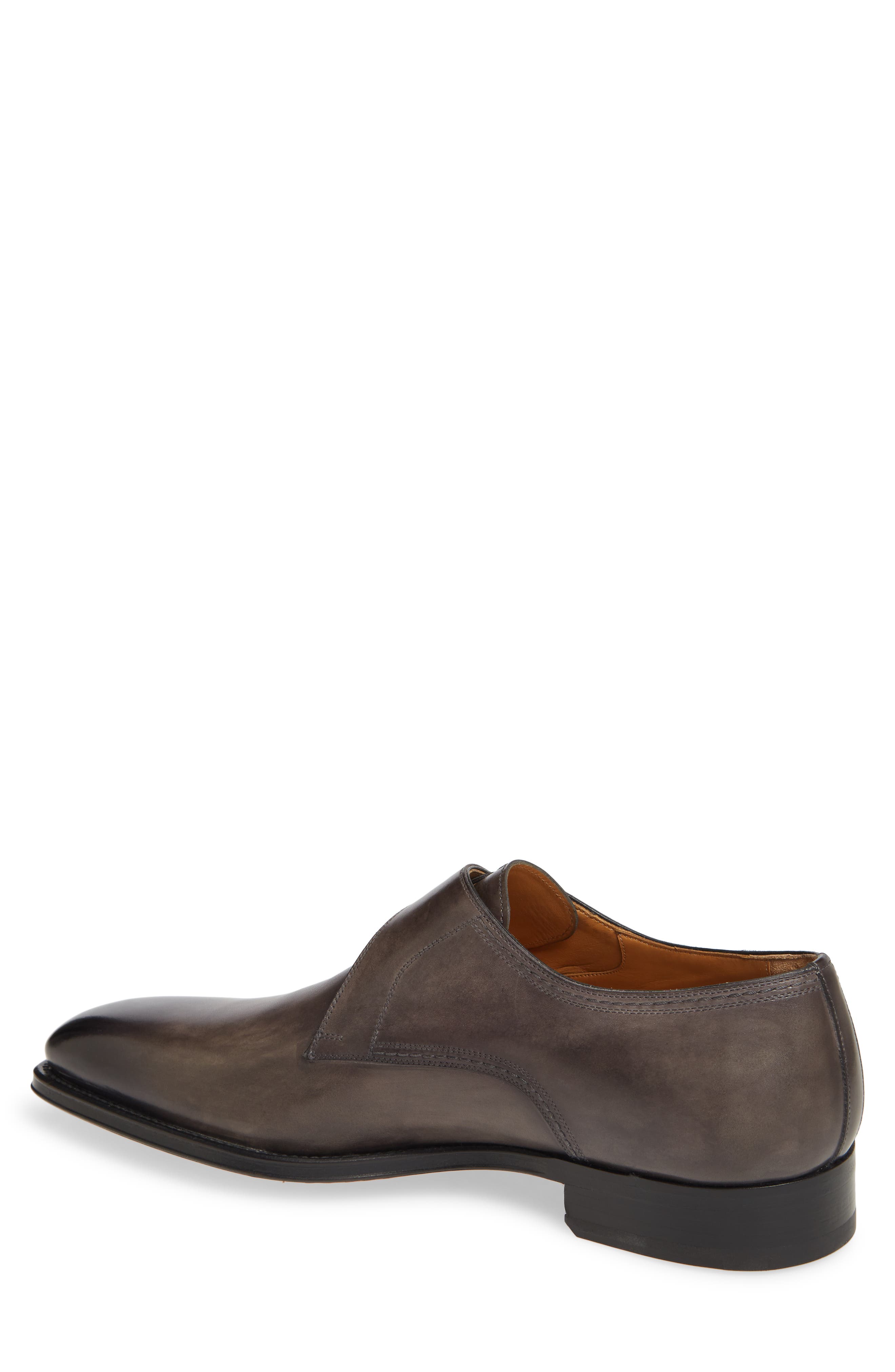 Marco II Monk Strap Shoe, Alternate, color, GREY