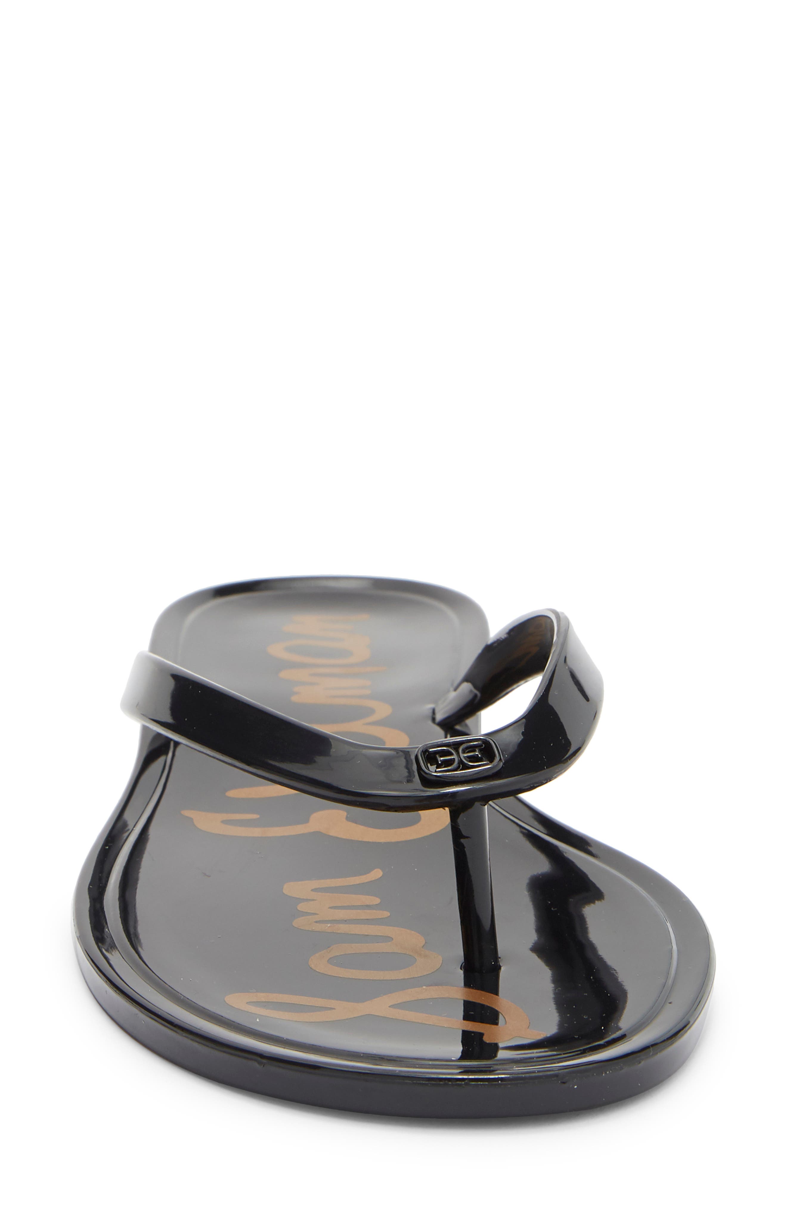 Sam Edelman Dean Flip Flop, Alternate, color, Black