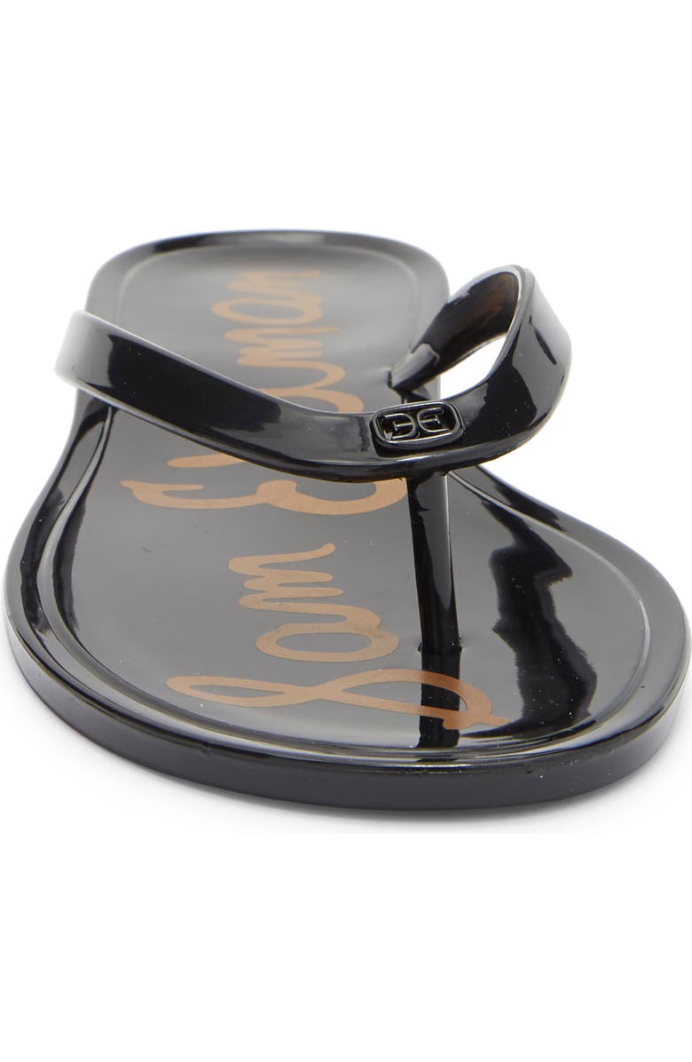 Sam Edelman Dean Flip Flop, Alternate, color, Black