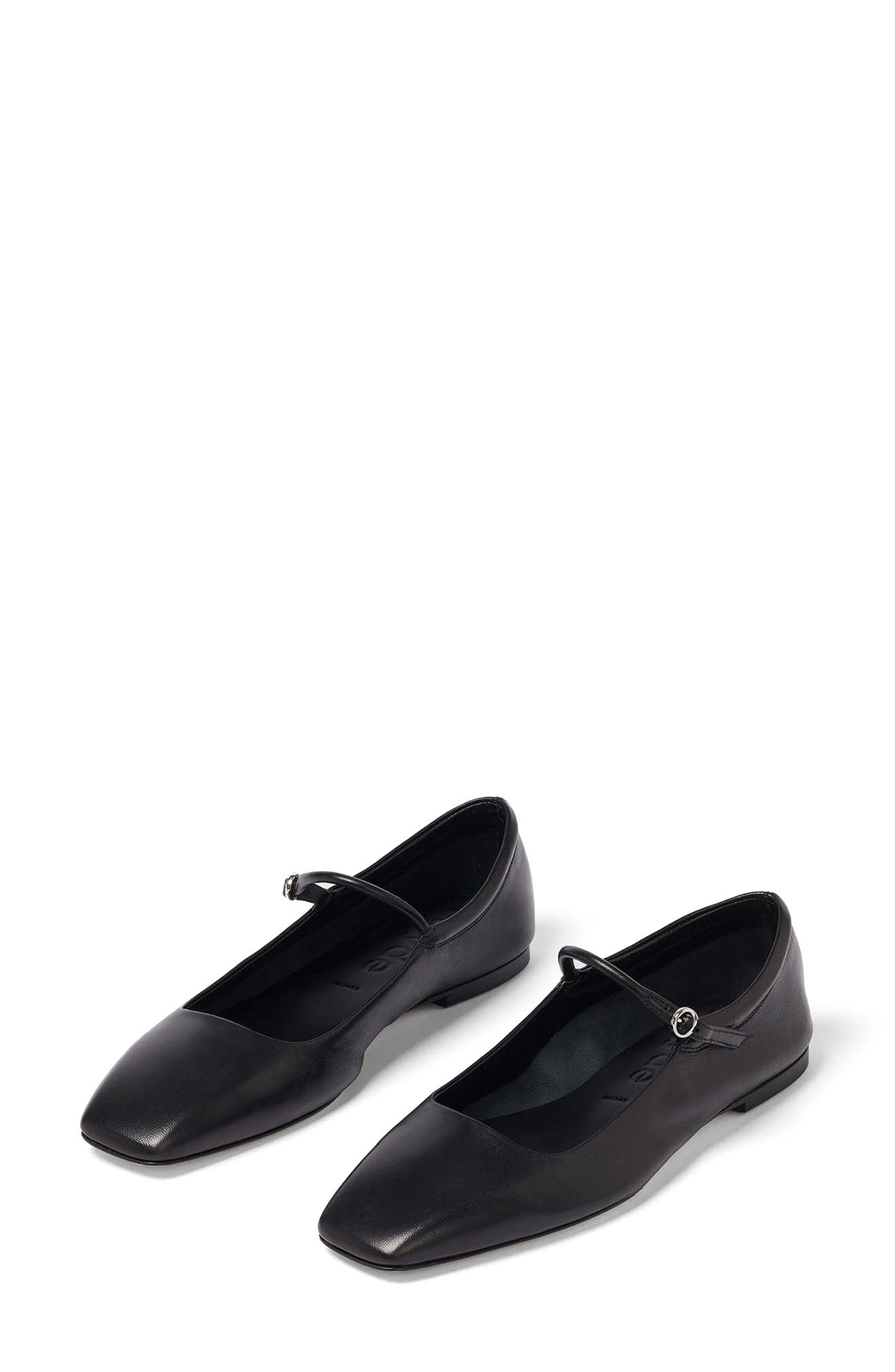 Uma Mary Jane Flat, Main, color, BLACK