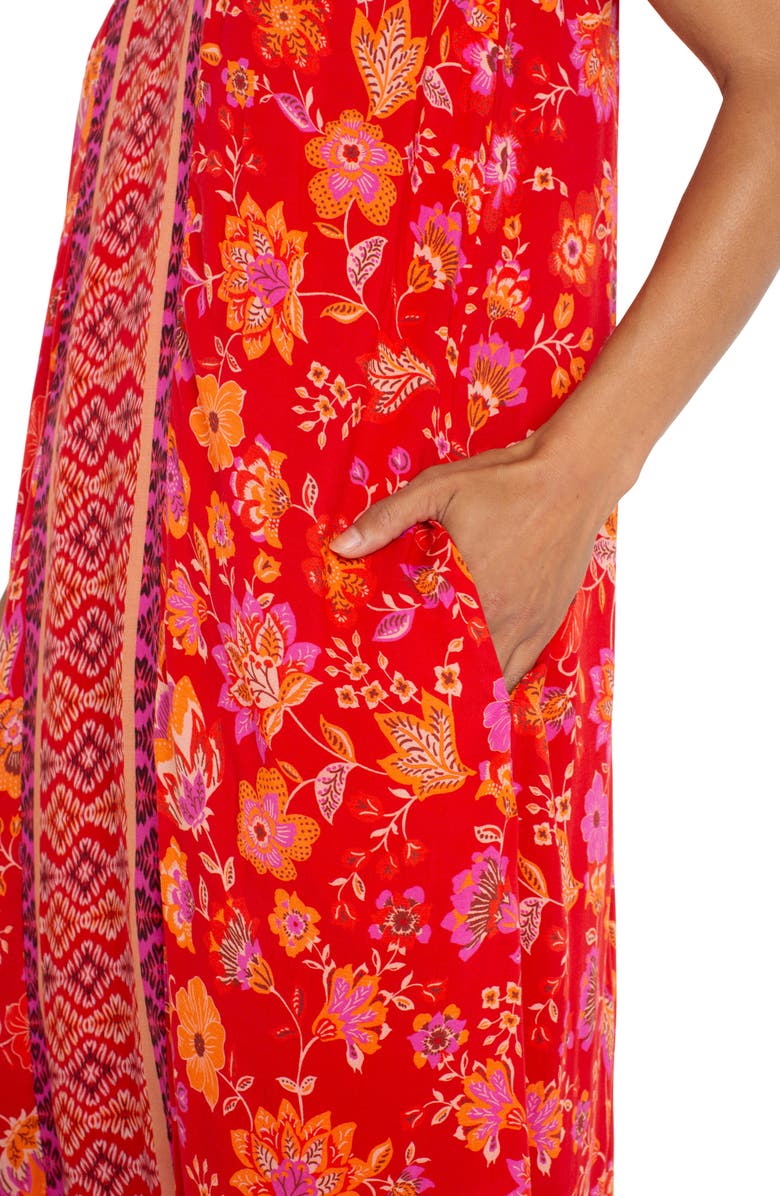 Liverpool Los Angeles Sleeveless Woven Maxi Dress, Alternate, color, 