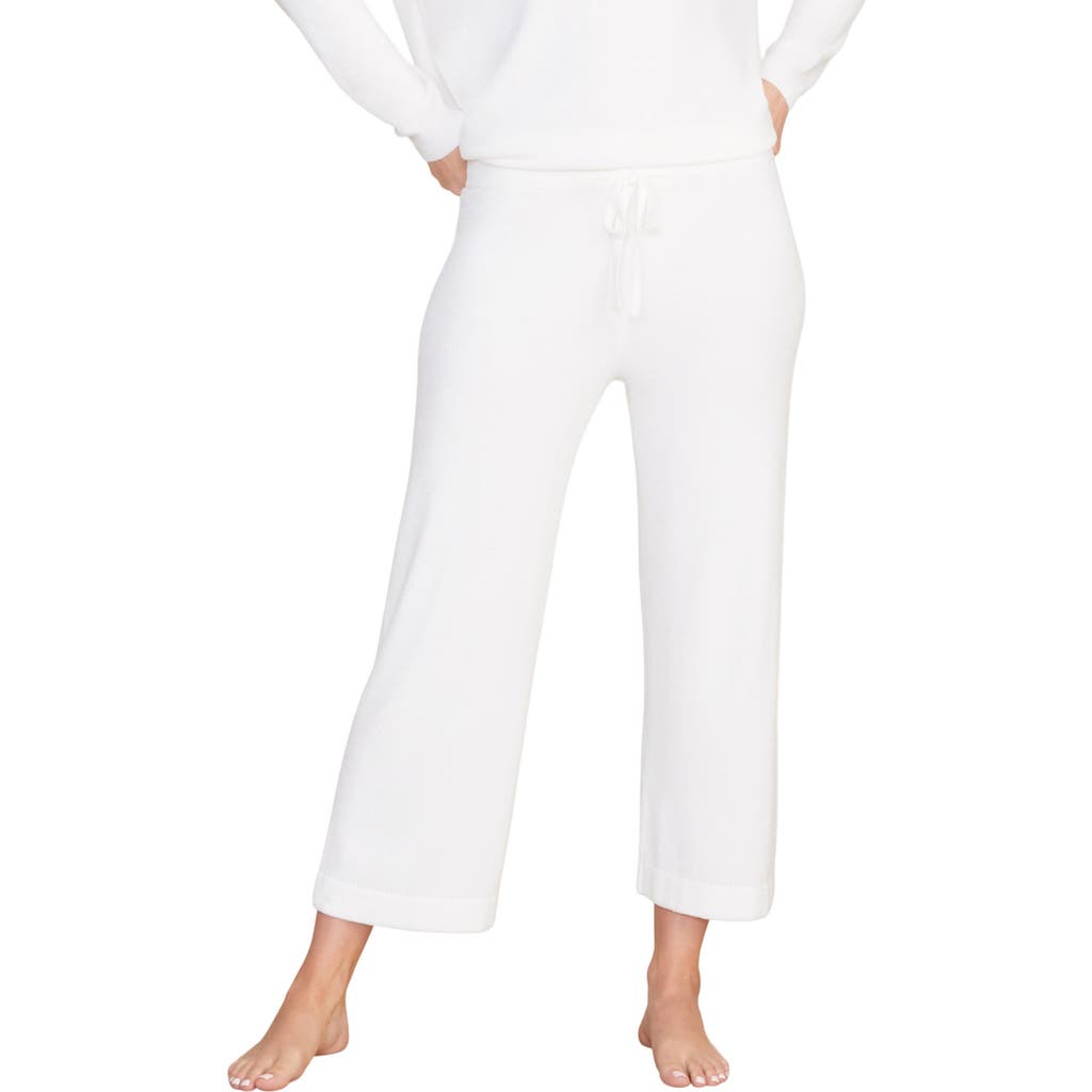 Shop Barefoot Dreams Cozychic Ultra Lite® Culotte Lounge Pants In Pearl