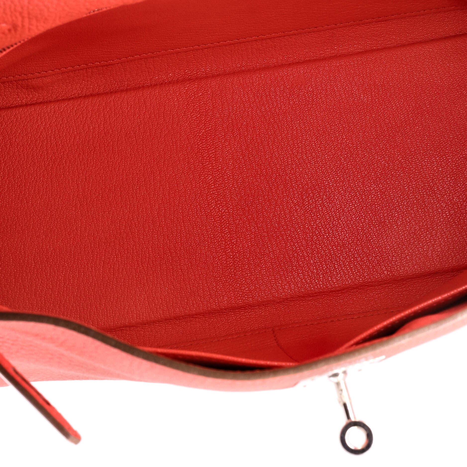 Kelly Handbag Pink Clemence with Palladium Hardware 32, Alternate, color, Pink