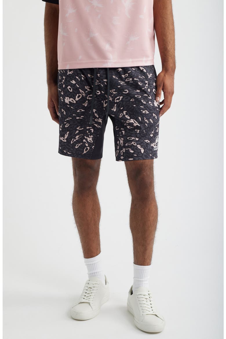 Tempo Tech Shorts, Main, color, BLACK