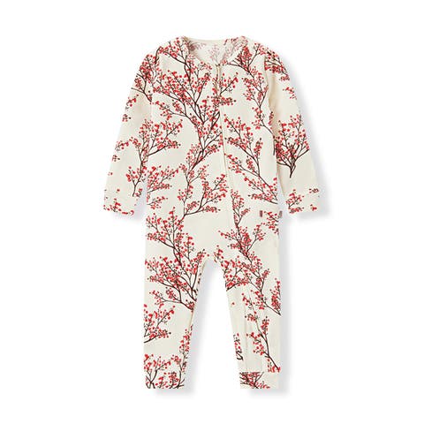 Cotton Stretch Zipper Pajama (Baby)