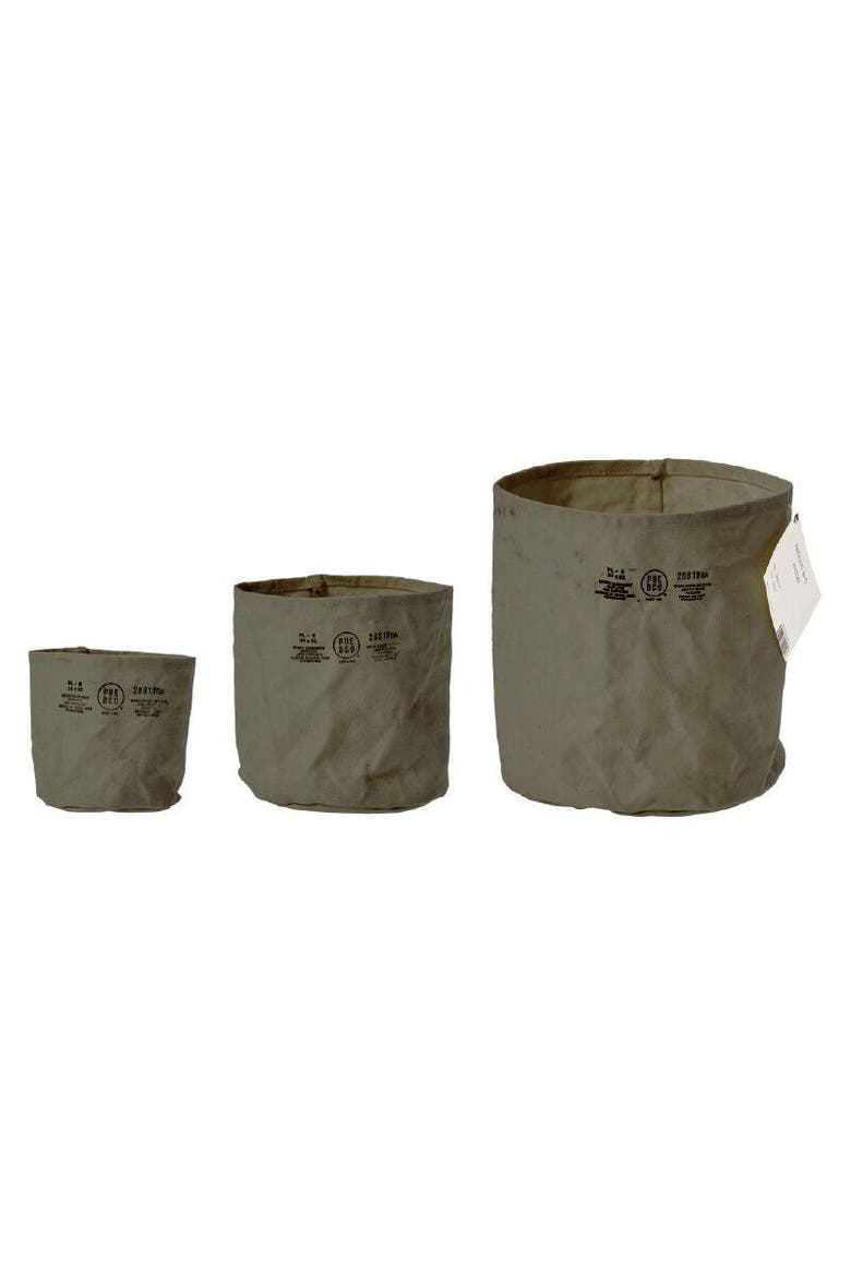 Canvas Pot Cover, Alternate, color, Olive