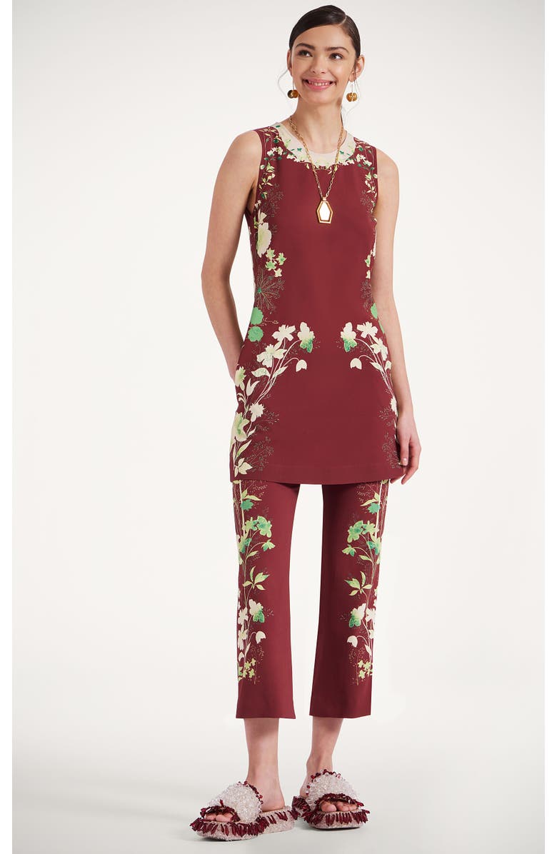 La DoubleJ Stretch Tunic, Main, color, Woodland Placée Bordeaux