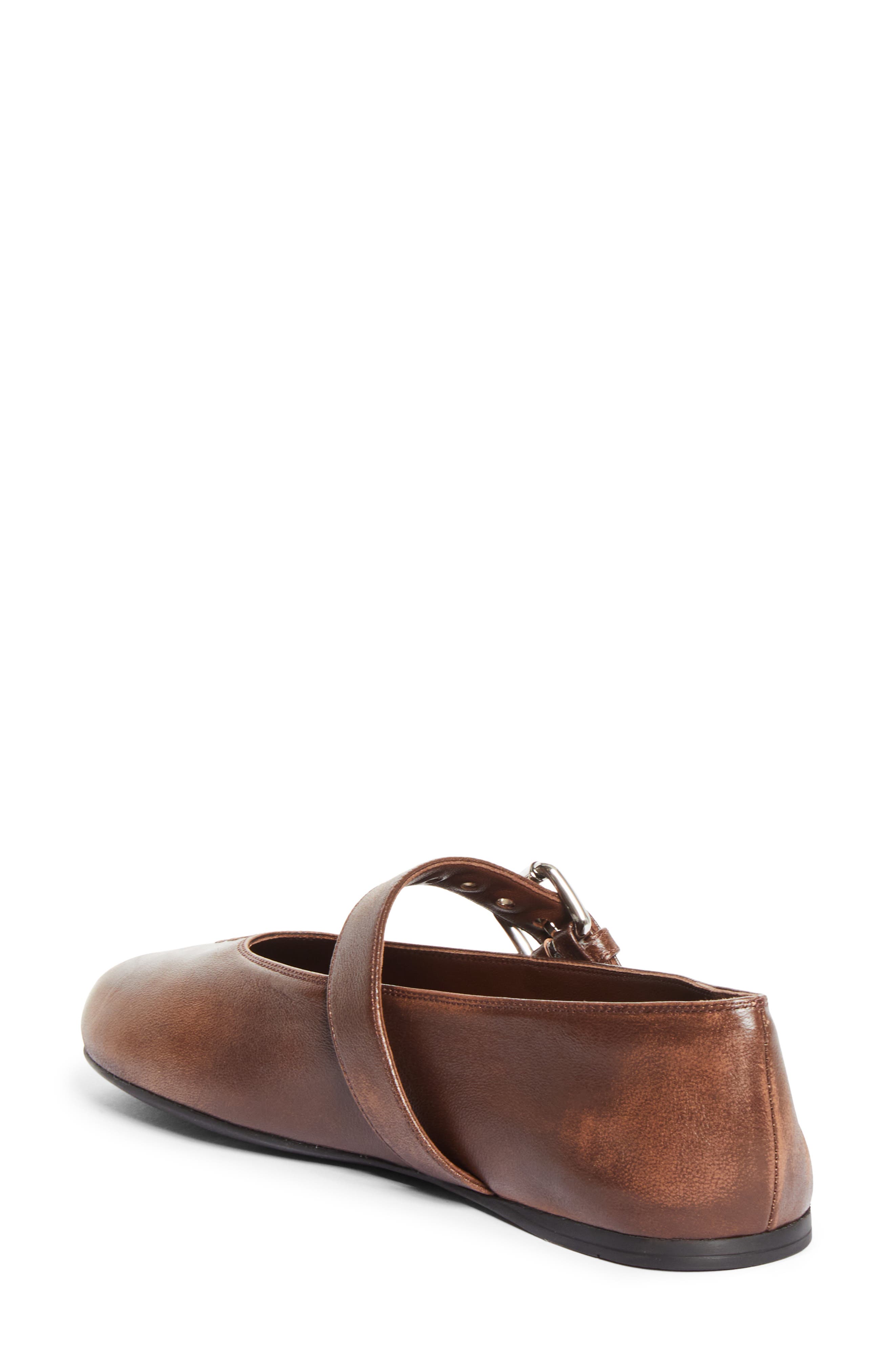 Mary Jane Ballet Flat, Alternate, color, BRUCIATO
