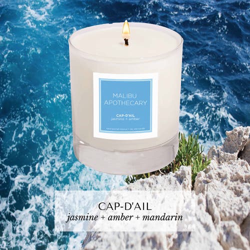 Malibu Apothecary Clear Gloss X Blue Candle