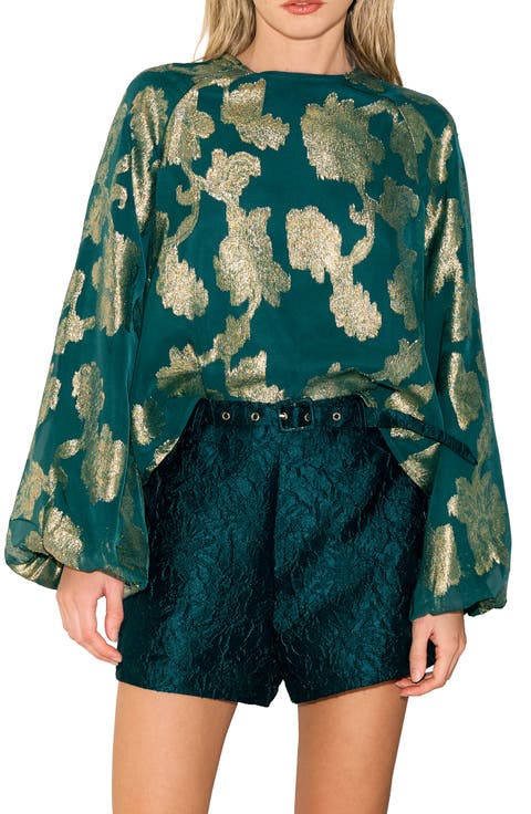 Giulia Jacquard Top