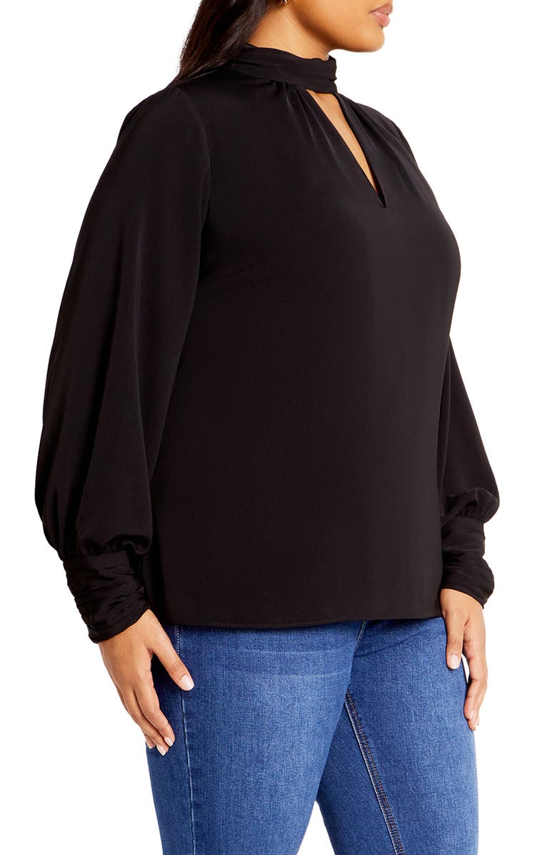 City Chic Miranda Cutout Top, Alternate, color,