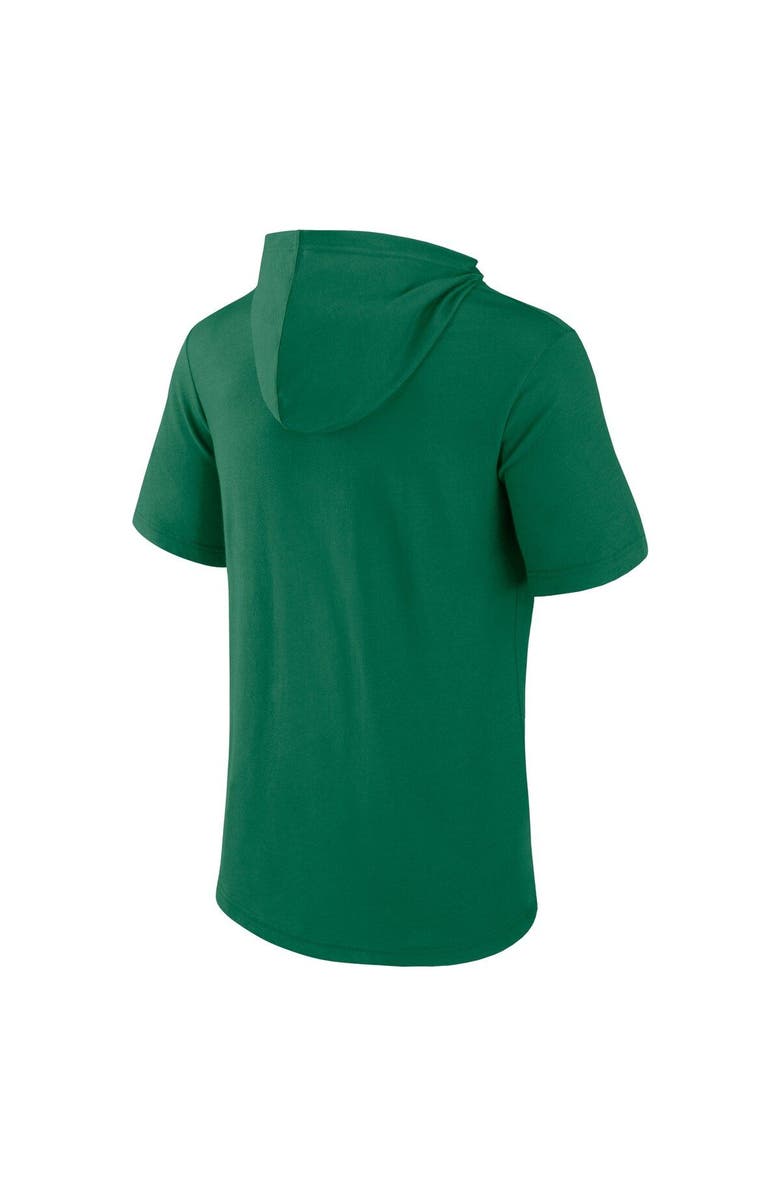 FANATICS Men's Fanatics Branded Green Oakland Athletics Offensive Strategy Short Sleeve Pullover Hoodie, Alternate, color, 