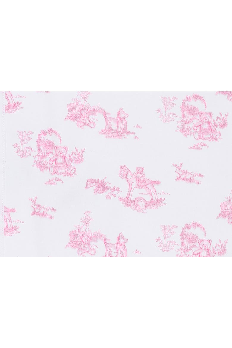 Baby Girl Cotton Winter Sack, Alternate, color, Pink Toile