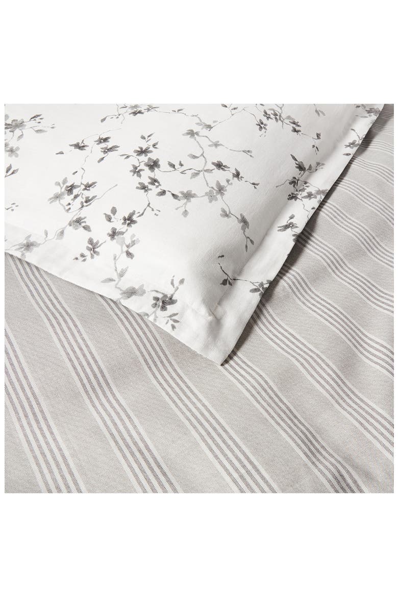 Munroe Duvet Cover, Alternate, color, TRUE CHARCOAL