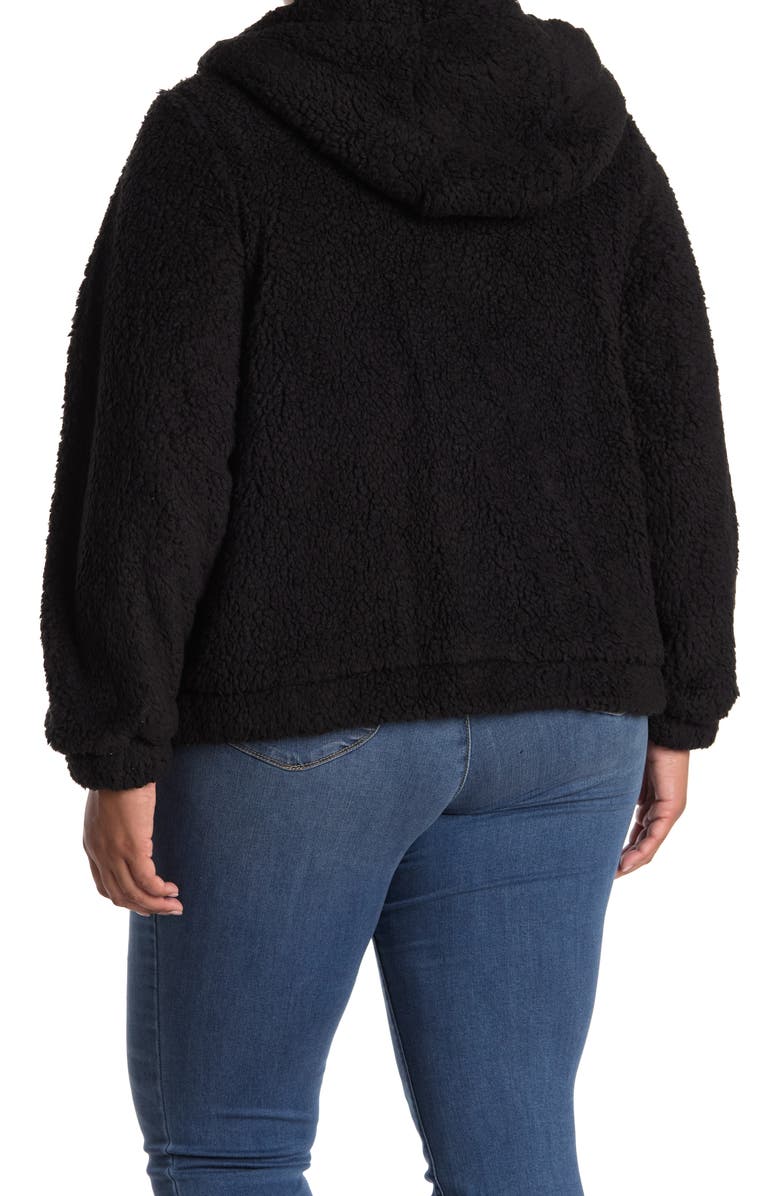 Marc New York Performance Zip Front Faux Shearling Jacket, Alternate, color,